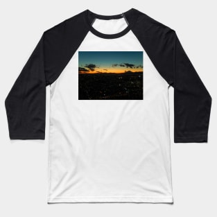 Sunset in Tokyo Baseball T-Shirt